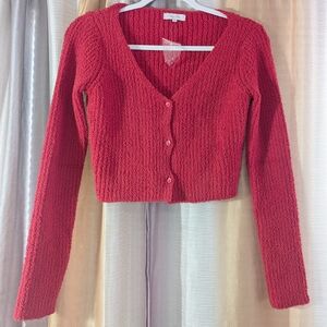 🎉 2 for $20 🎉 Soft Red V-Neck Sweater for Women